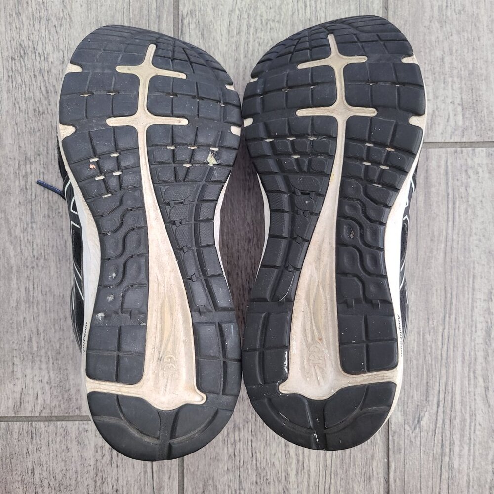 ASICS Amplica running shoes black white womens size 8.5 wide - Picture 10 of 14